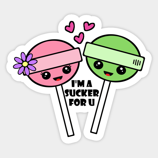Lollipops in Love Sticker by MrsCathyLynn